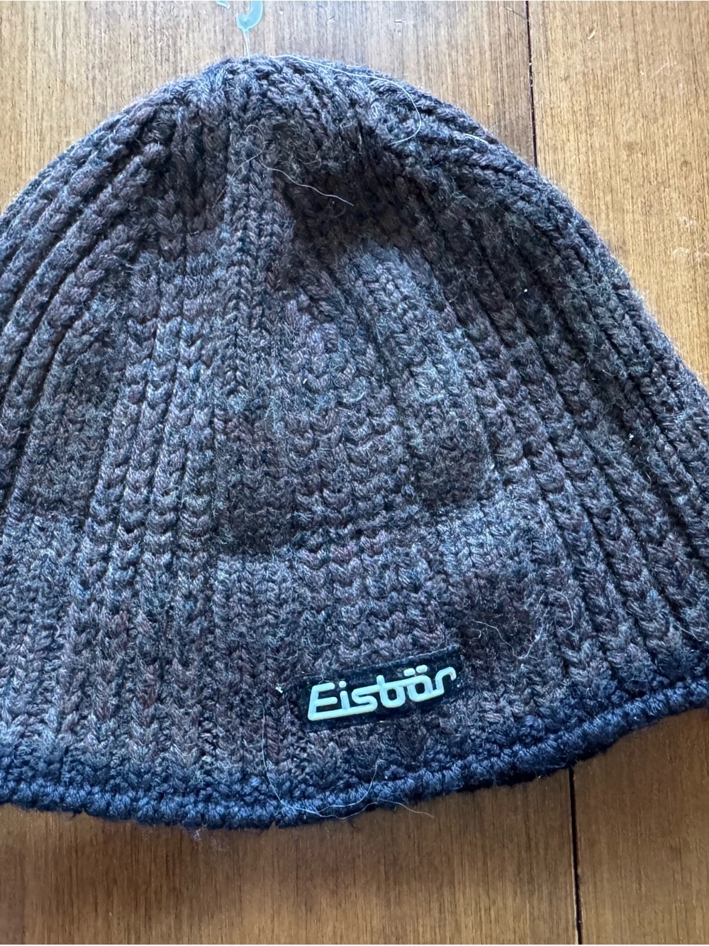 Eisbär Merino Blend Ribbed Knit Winter Beanie